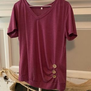 V neck shirt
